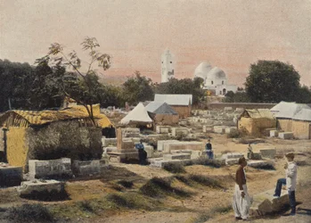 Tripolis, Moschee und Friedhof von Tailen